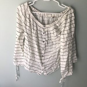 Roxy maxi skirt/off the shoulder top set